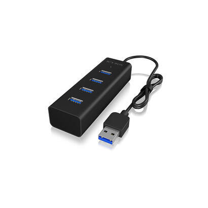 icy-box-usb30-hub-ib-hub1409-u3-de-4-puertos-tipo-a-negro-alu icy-box-usb30-hub-ib-hub1409-u3-de-4-puertos-tipo-a-negro-alu