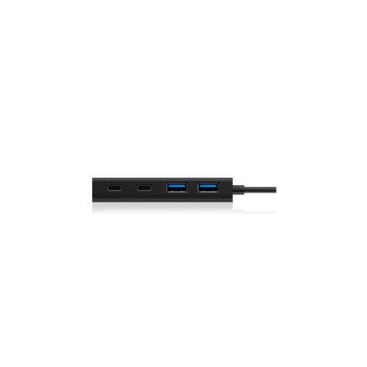 icy-box-usb-30-hub-type-c-to-2x-type-c-and-2x-type-a-ports