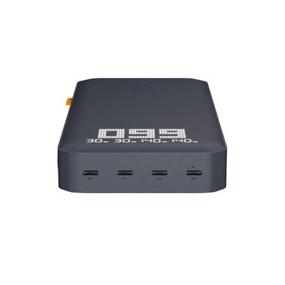 power-bank-xb-403-titan-max-200w-27000mah-negro-xtorm-27000mah-2xusb-c-pd-140w-2xusb-c-pd-30w-hasta-200w-pantalla-led