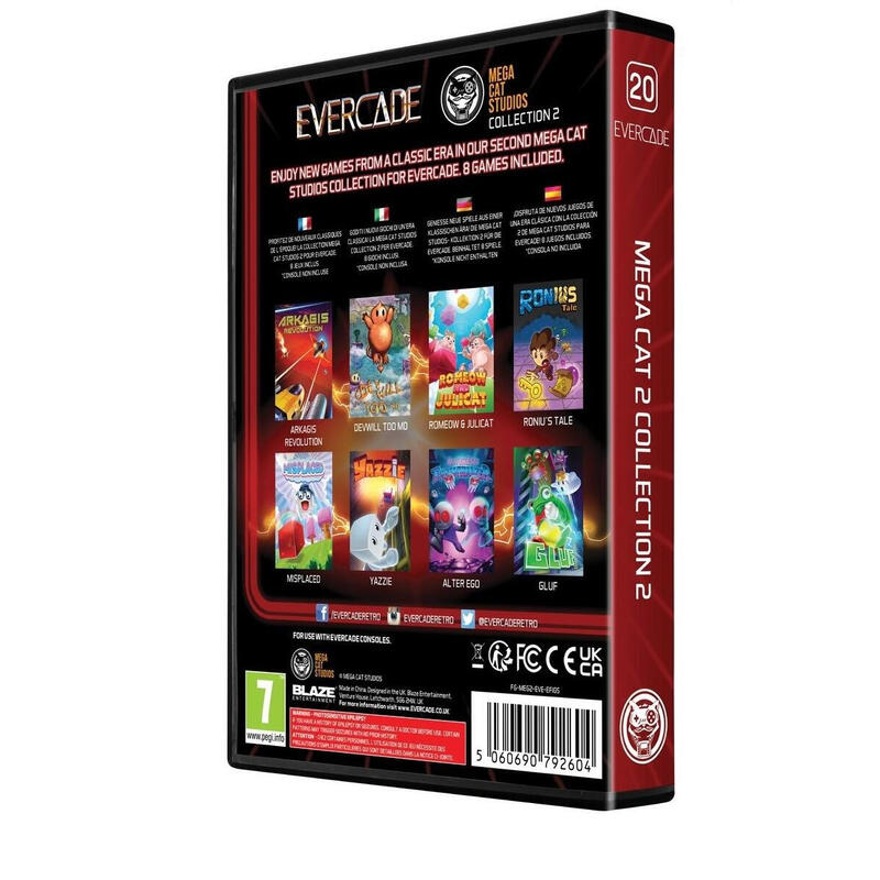juego-cartucho-evercade-mega-cat-2-retro