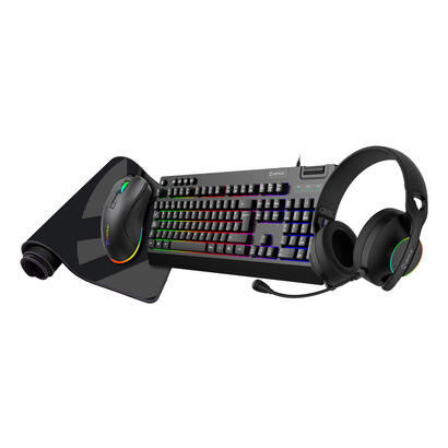 teclado-espanol-unykach-pack-gaming-nova-4-en-1-raton-cascos-alfombrilla