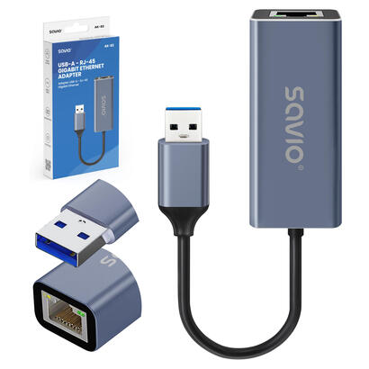 savio-ak-83-tarjeta-y-adaptador-de-interfaz-rj-45
