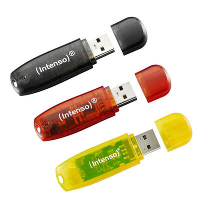 intenso-rainbow-line-8gb-usb-stick-20-multipack-x3-bunt