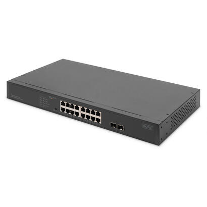 digitus-switch-16-port-gigabit-netzwerkswitch-19-zoll-unmanaged-2-uplink-ports-sfp