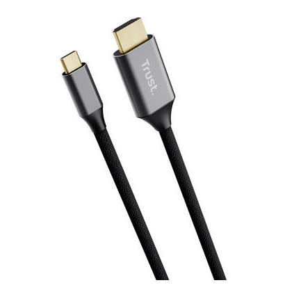 cable-conversor-hdmi-4k-trust-calyx-usb-tipo-c-macho-hdmi-macho-2m-gris