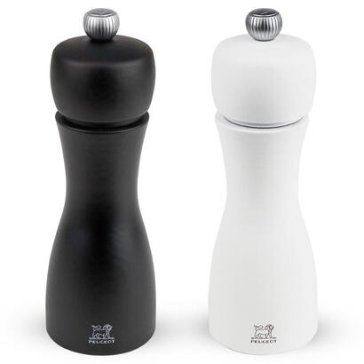 peugeot-tahiti-juego-de-salero-y-pimentero-negro-blanco