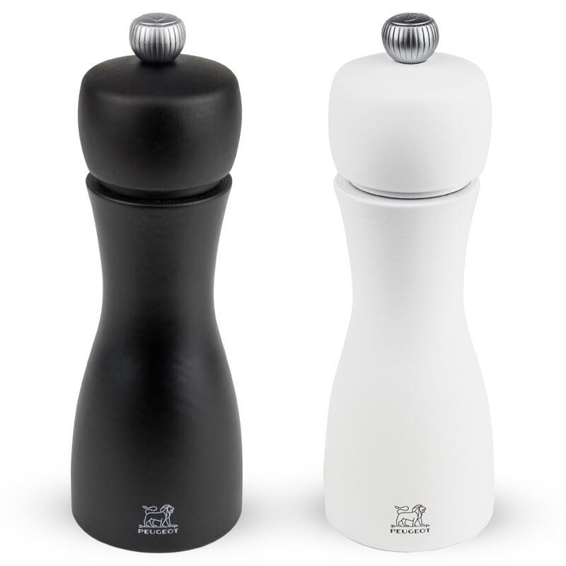 peugeot-tahiti-juego-de-salero-y-pimentero-negro-blanco