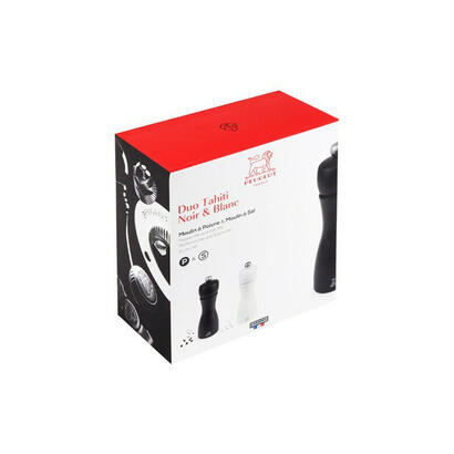 peugeot-tahiti-juego-de-salero-y-pimentero-negro-blanco