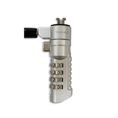 techly-107296-combination-portatil-security-cable-lock-for-nano-slot-25x55-180cm techly-107296-combination-portatil-security-cable-lock-for-nano-slot-25x55-180cm