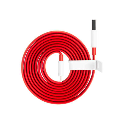 oneplus-supervooc-cable-usb-a-a-tipo-c-100cm-rojo