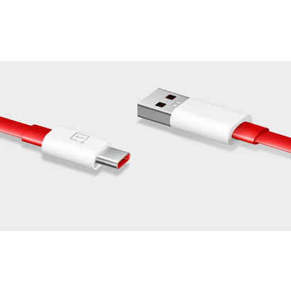 oneplus-supervooc-cable-usb-a-a-tipo-c-100cm-rojo