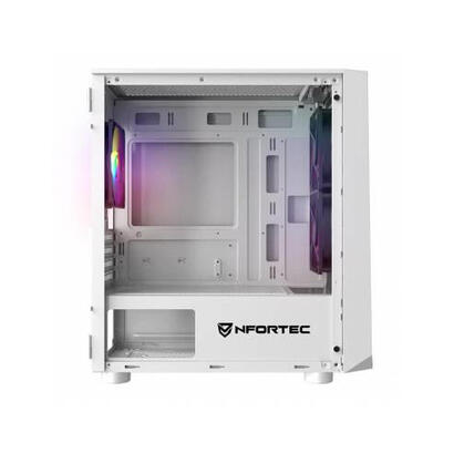 nfortec-caja-microatx-gaming-cristal-templad-dys-white-usb-30-rgb-blanco