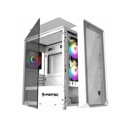nfortec-caja-microatx-gaming-cristal-templad-dys-white-usb-30-rgb-blanco