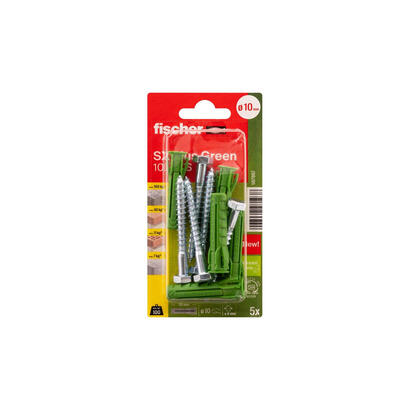 taco-fischer-sx-plus-green-10x50-s-k-verde-5-piezas-con-tornillo-567867