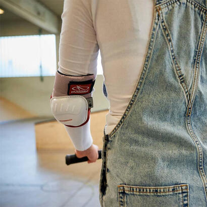 hudora-biomechanical-protector-set-comfort-rosablanco-talla-m-83052