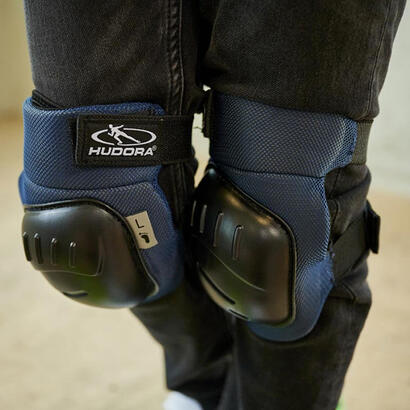 hudora-biomechanical-protector-set-comfort-azulnegro-talla-m-83054