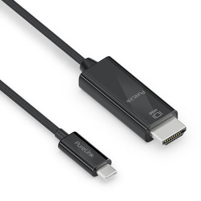 purelink-usb-c-auf-cable-hdmi-aktiv-4k-20m-negro