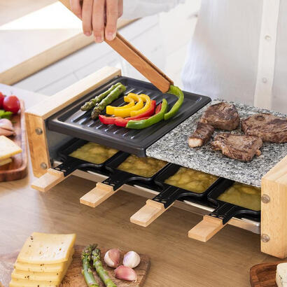 cecotec-cheesegrill-8400-wood-mixgrill-raclette