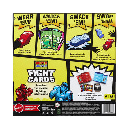 juego-mesa-rock-em-sock-em-robots-cartas-lucha
