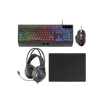teclado-mouse-headset-y-alfombrilla-mars-gaming-mcp124profr-h-mech-rgb-3200dpi-negro-frances