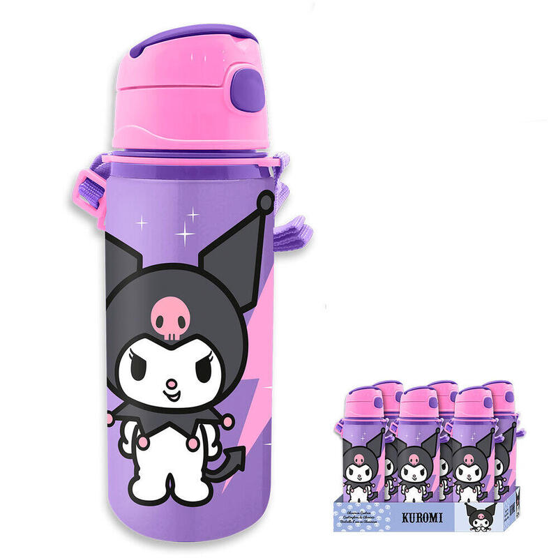 cantimplora-aluminio-kuromi-hello-kitty-600ml