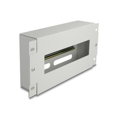 delock-10-schutzschalterleiste-con-abdeckung-y-hutschiene-3-he-metall-gris