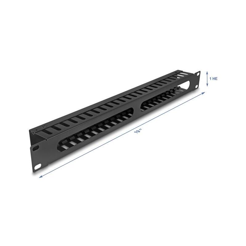 delock-19-1-he-mantenimiento-de-cable-rangierpanel-con-2-offnungen-1-he-metall-negro