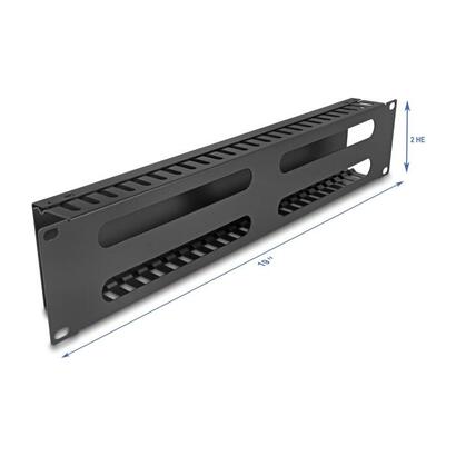 delock-19-2-he-mantenimiento-de-cable-rangierpanel-con-4-offnungen-metall-negro