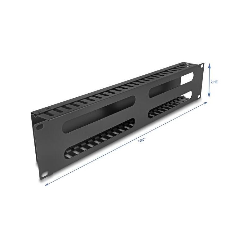 delock-19-2-he-mantenimiento-de-cable-rangierpanel-con-4-offnungen-metall-negro