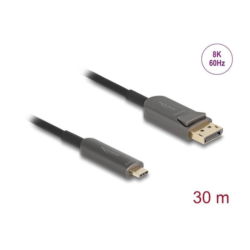 delock-aktives-optisches-cable-usb-tipo-c-a-displayport-8k-60-hz-40-gbps-30-m