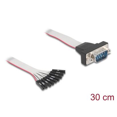 delock-cable-plano-rs-232-con-9-x-pfostenhembra-a-d-sub-9-pin