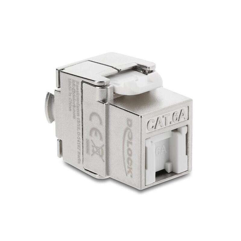 delock-keystone-modulorj45-hembra-a-lsa-cat6a-geschirmt
