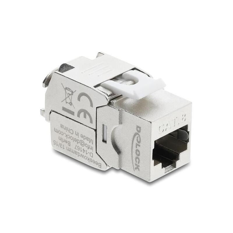 delock-keystone-modulorj45-hembra-a-lsa-cat81-geschirmt-werkzeugfrei