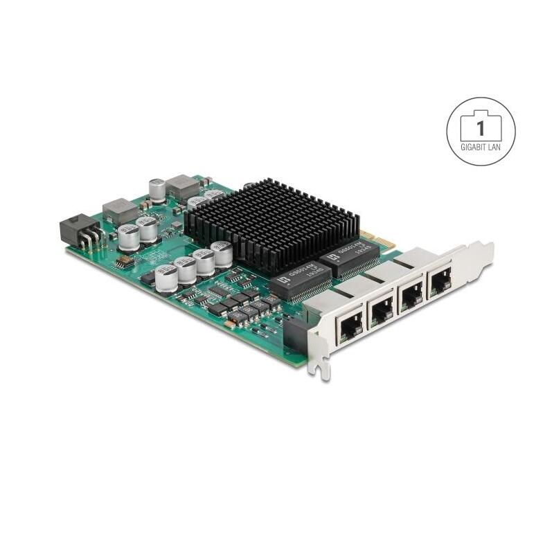 delock-pci-express-x4-netzwerkkarte-gigabit-lan-4-x-rj45-con-poe-i350