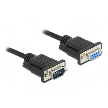 delock-cable-seriell-d-sub9-3m-m-h-con-schmalem-m-caja