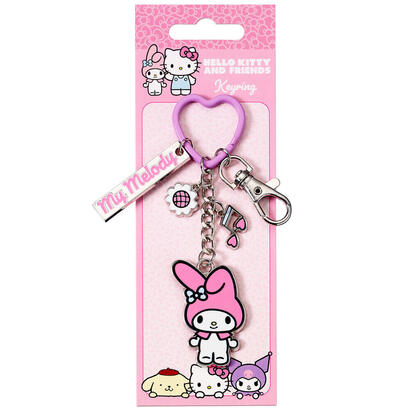 llavero-my-melody-hello-kitty