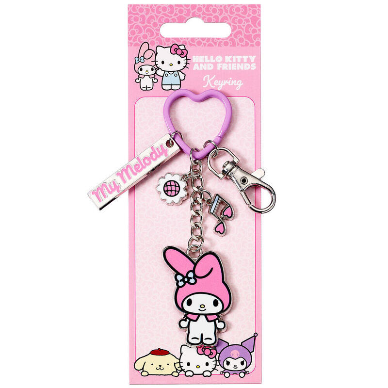 llavero-my-melody-hello-kitty