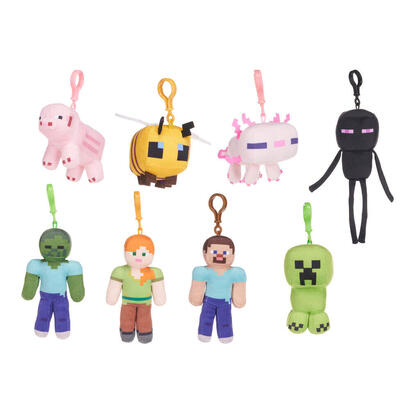 pack-de-24-unidades-llavero-peluche-minecraft-12cm-surtido