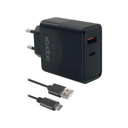 cargador-de-pared-approx-appusbwall45w-1xusb-c-pd-1xusb-a-45w-cable-usb-a-a-usb-c-incluido