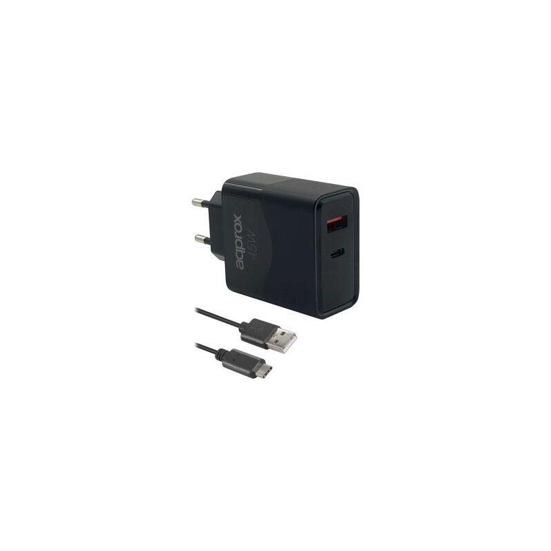 cargador-de-pared-approx-appusbwall45w-1xusb-c-pd-1xusb-a-45w-cable-usb-a-a-usb-c-incluido