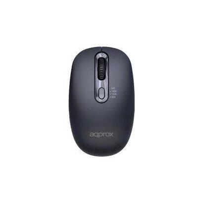 mouse-approx-wireless-appxm200-24ghz-1600-dpi-4-botones-color-negro