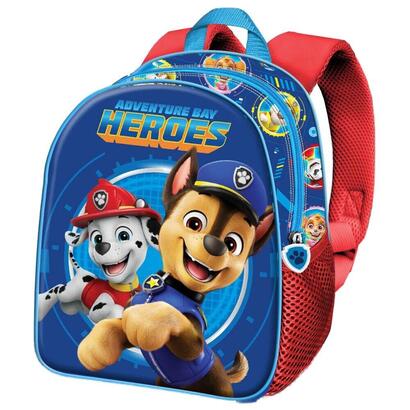 mochila-3d-patrulla-canina-paw-patrol-30cm