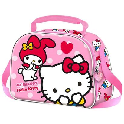bolsa-portameriendas-3d-lovely-hello-kitty-and-friends