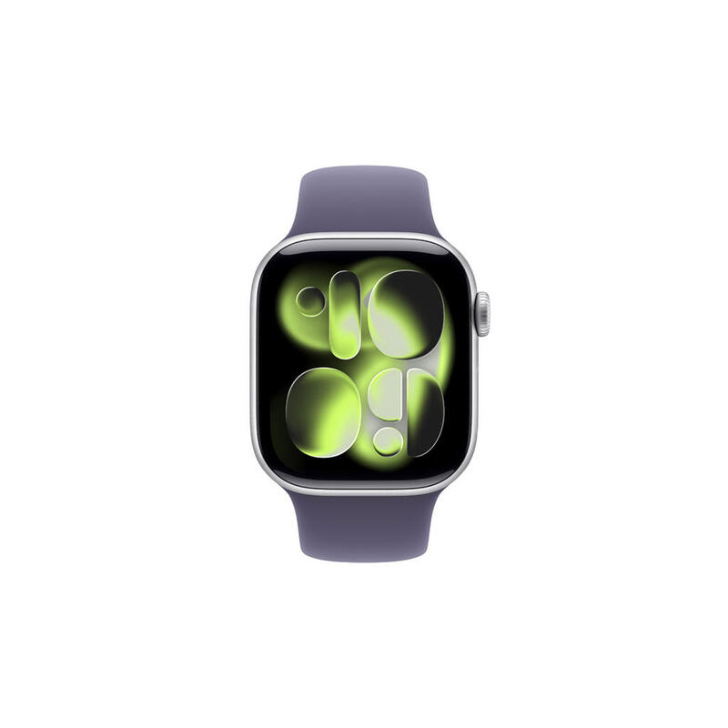 apple-watch-s11-aluminium-cellular-42mm-silber-sportarmband-nebelviolett-s-m