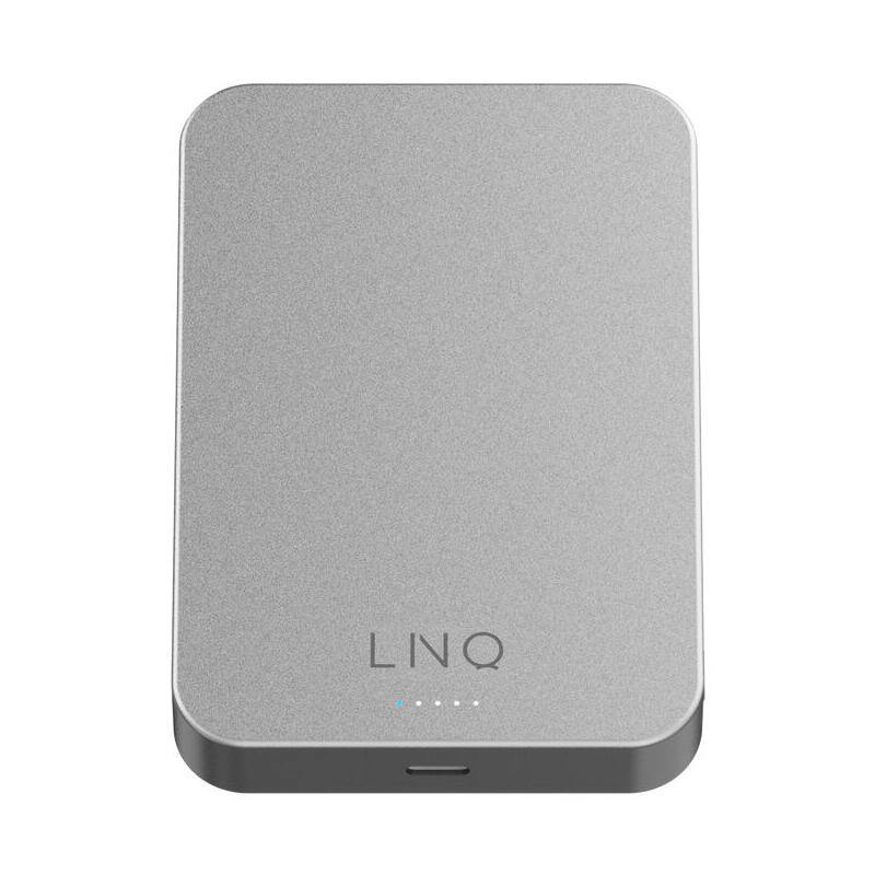 power-bank-magnetica-wireless-10000mah-plata-linq-10000mah-carga-inalambrica-y-magnetica-1xusb-c-pd-hasta-20w