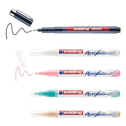 edding-set-acrilico-manga-pack-de-4-rotuladores-5300-1-rotulador-1800-6-tarjetas-en-blanco-3-plantillas-1