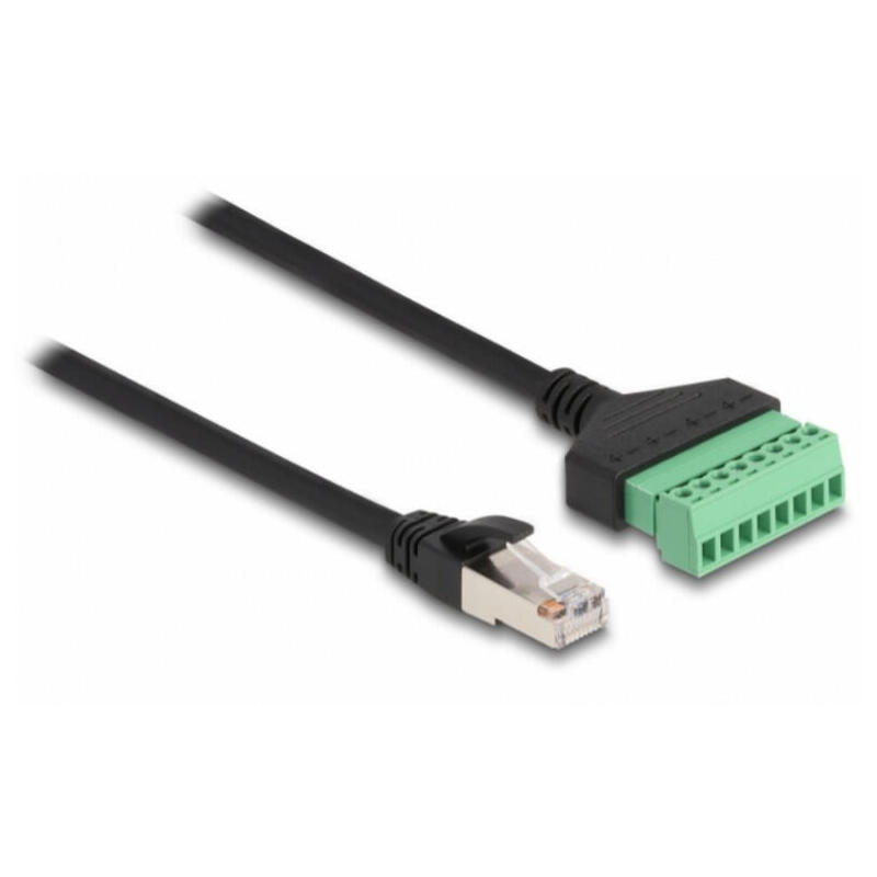 delock-rj45-cable-cat6-m-terminalblock-adaptador-30cm-2tlg delock-rj45-cable-cat6-m-terminalblock-adaptador-30cm-2tlg