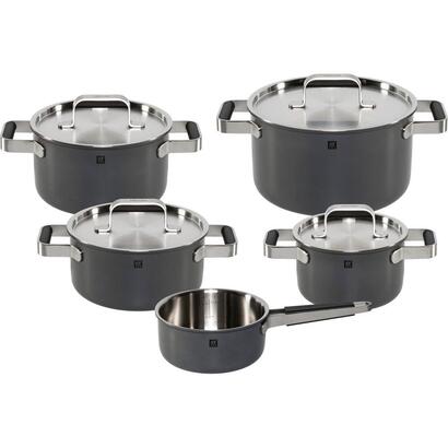 zwilling-pure-cookware-set-5-pieces-1810-grey