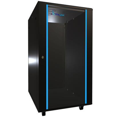 extralink-22u-600x800-standing-rackmount-cabinet-black