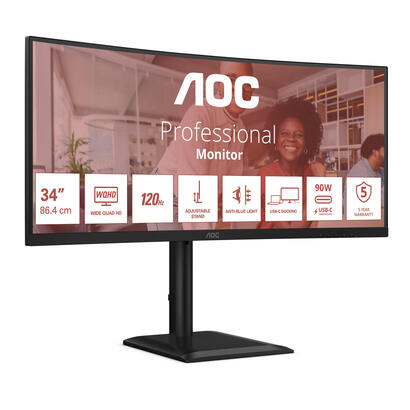 monitor-aoc-34-cu34e4cv-2109-2xhdmidpusb-c-curved-blk